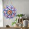 Mandala Flower Diamond Art Hanging Kit for Adults – DIY 5D Crystal Window Pendant – Acrylic Diamond Art Ornament for Home, Garden, Front Door, Wall Décor, 7.8×7.8 Inch